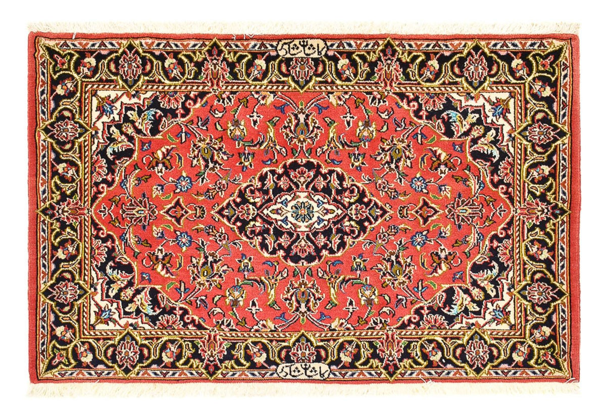 Tapis persan - Keshan - 100 x 70 cm - rouge