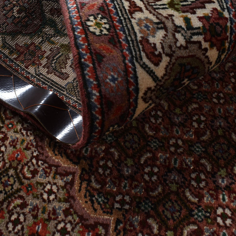 Tapis persan - Tabriz - Royal - 200 x 147 cm - rouge foncé