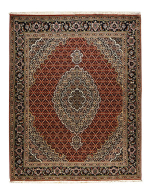 Tapis persan - Tabriz - Royal - 200 x 152 cm - rouge