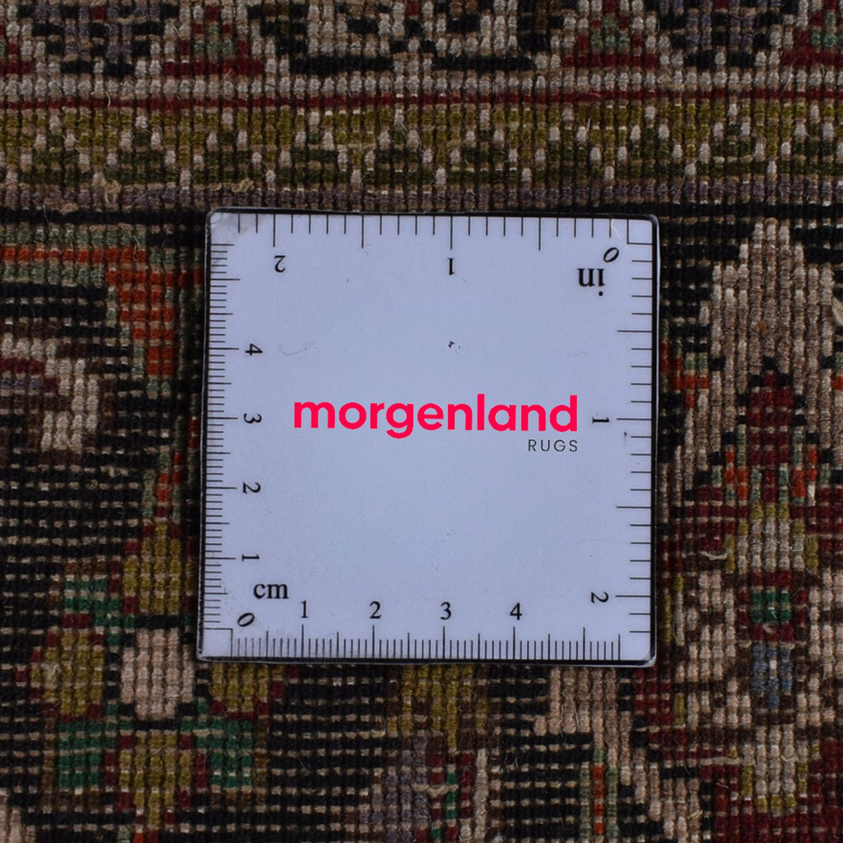 Tapis persan - Tabriz - Royal - 210 x 154 cm - marron foncé