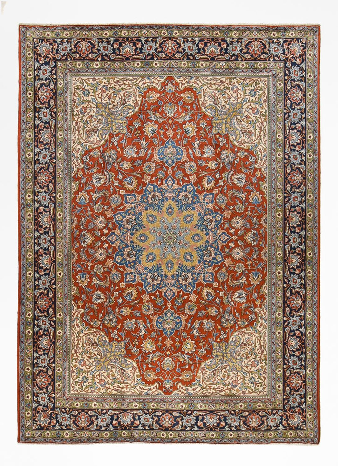 Tapis persan - Classique - 346 x 247 cm - rouge