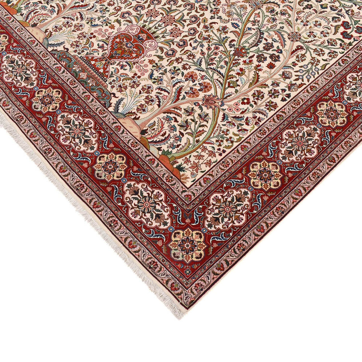 Tapis persan - Tabriz - Royal - 250 x 178 cm - crème