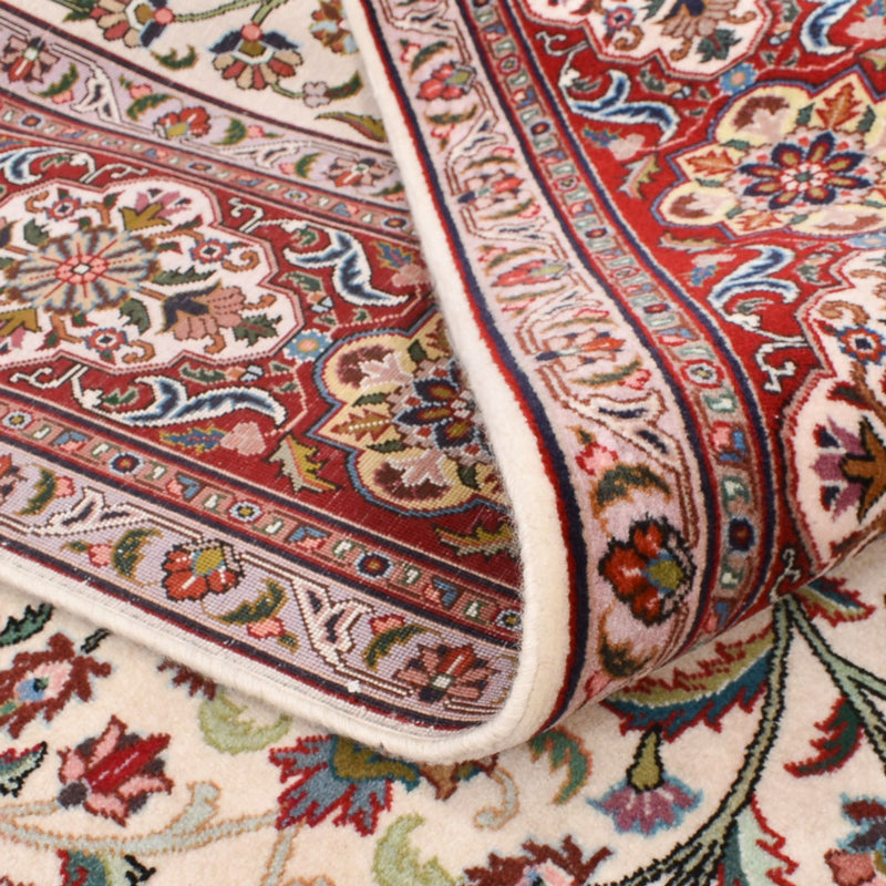 Tapis persan - Tabriz - Royal - 250 x 178 cm - crème