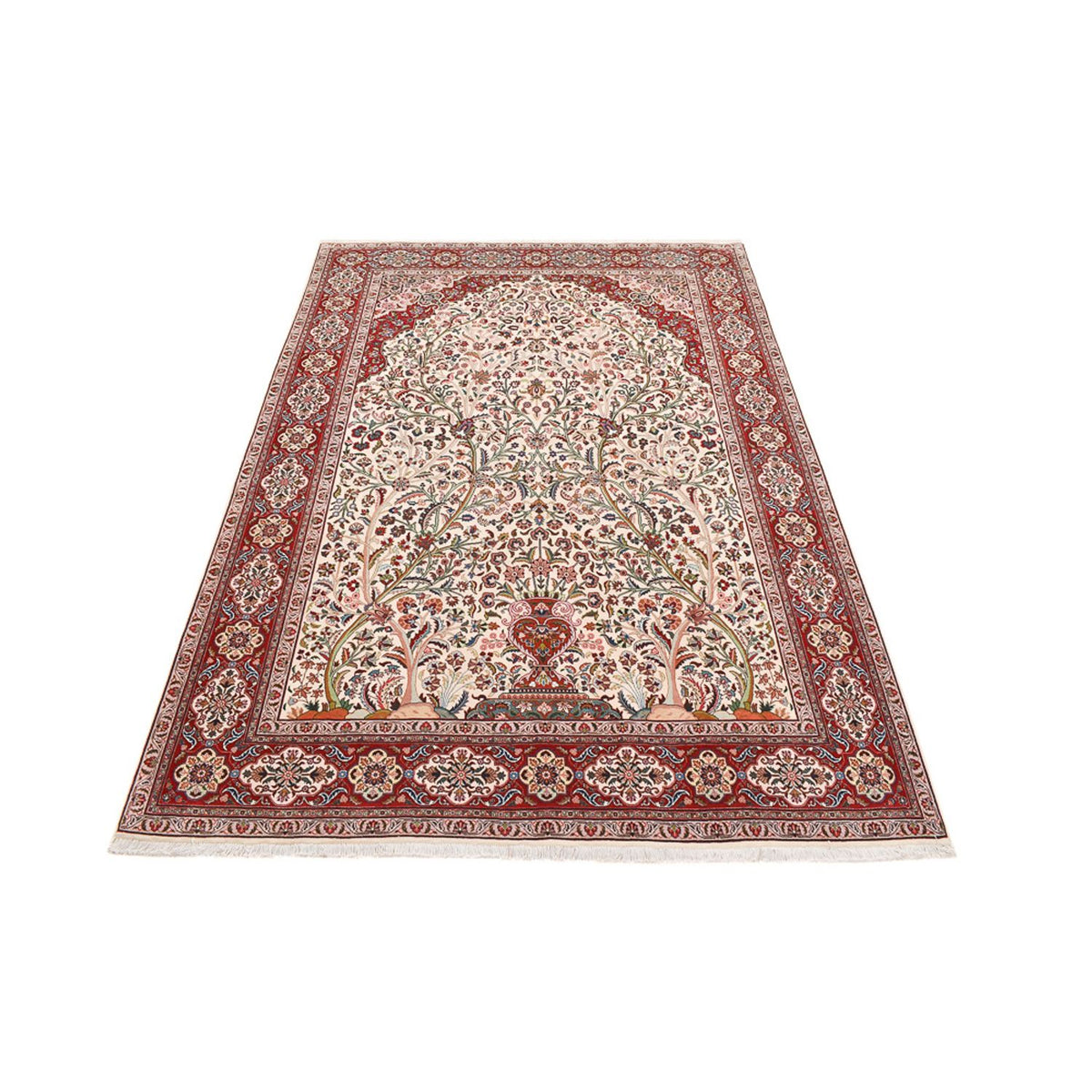 Tapis persan - Tabriz - Royal - 250 x 178 cm - crème