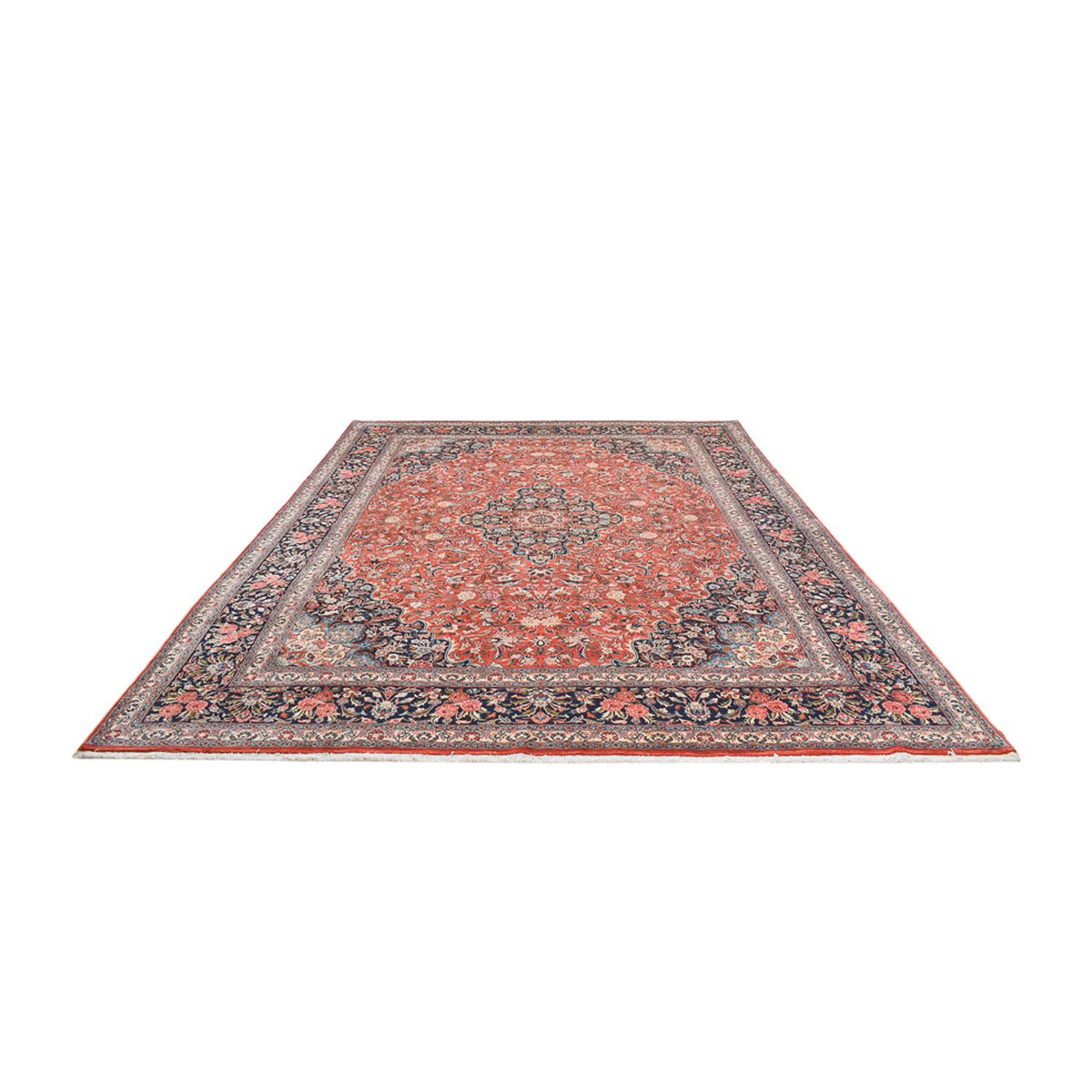 Tapis persan - Classique - Royal - 396 x 295 cm - rouge clair