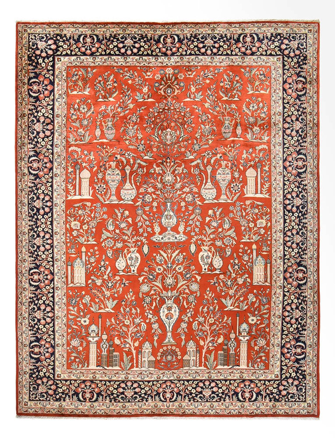 Tapis persan - Royal - Royal - 399 x 303 cm - rouge