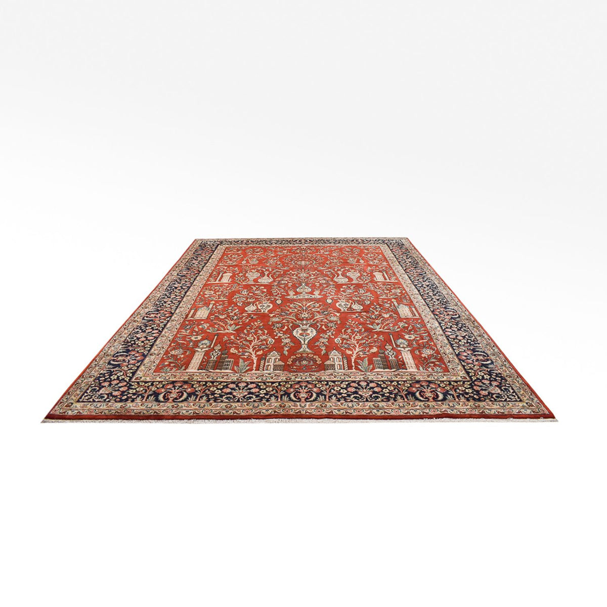Tapis persan - Royal - Royal - 399 x 303 cm - rouge