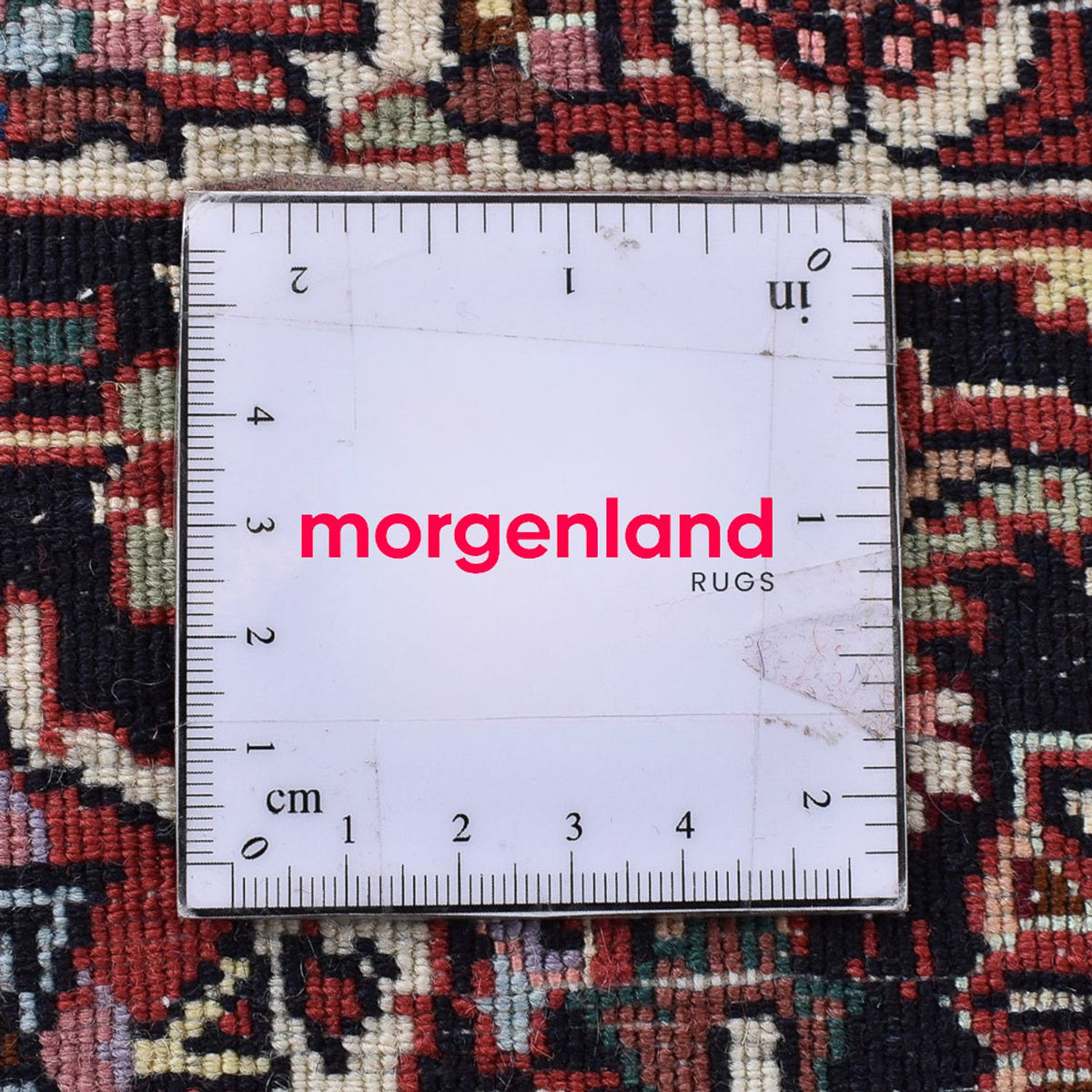 Tapis persan - Bidjar - 300 x 202 cm - rouge clair