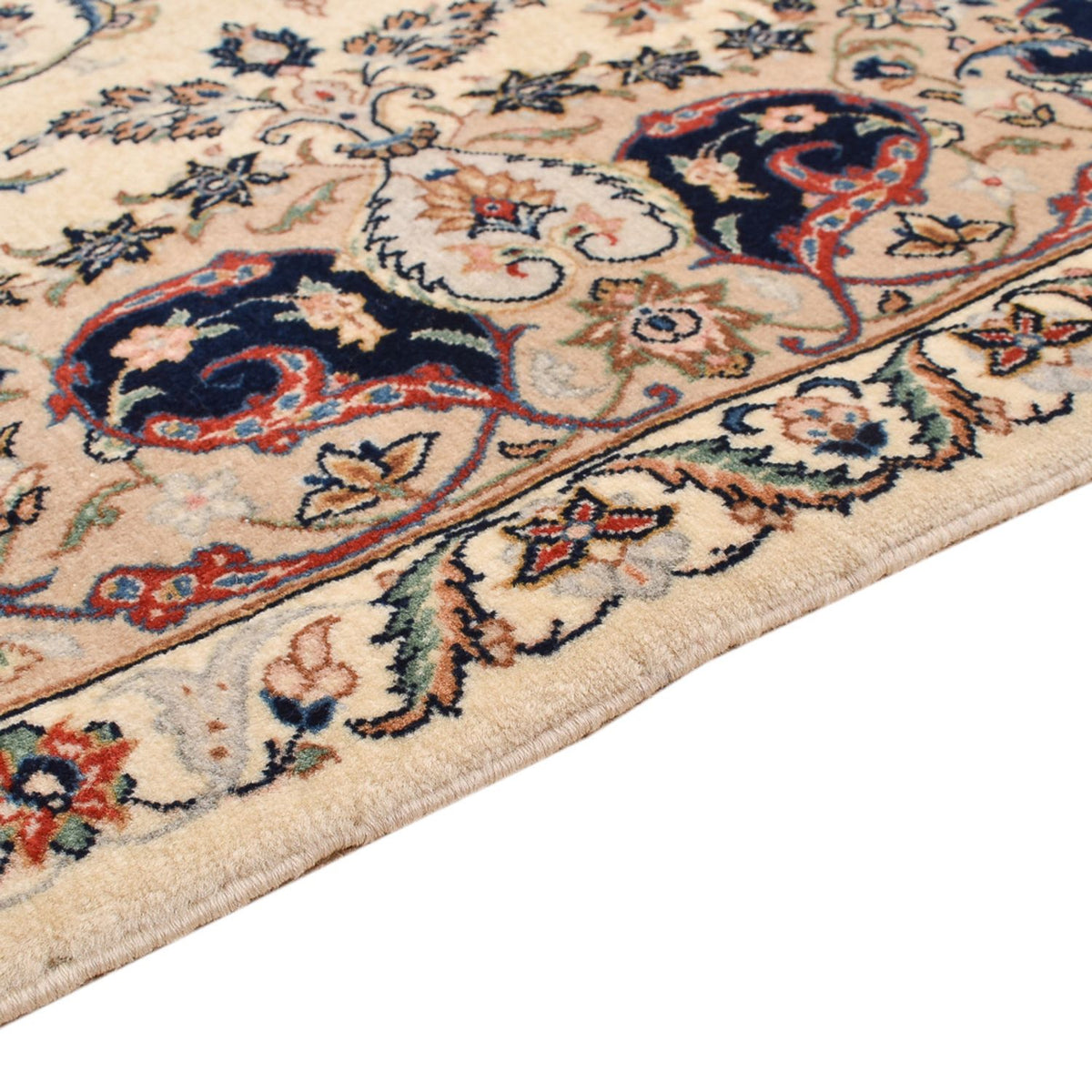 Tapis persan - Ghom - Royal - 229 x 138 cm - beige