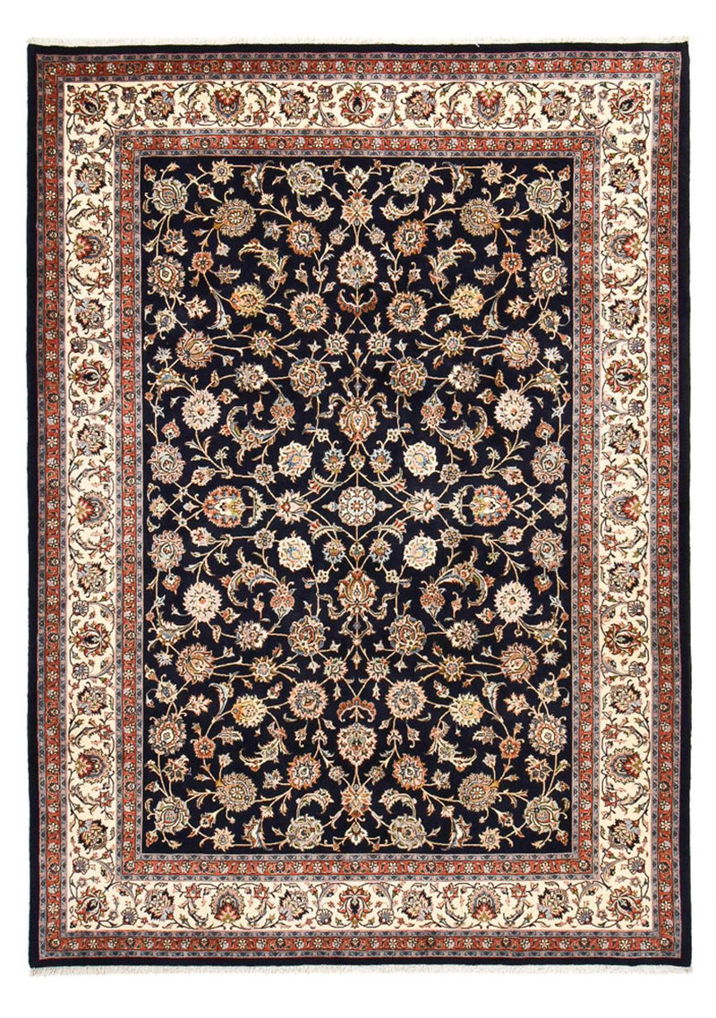 Tapis persan - Classique - Royal - 345 x 248 cm - bleu foncé