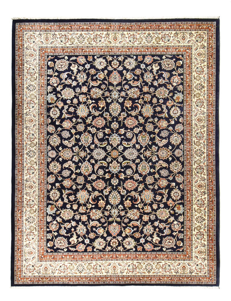 Tapis persan - Classique - 384 x 300 cm - bleu foncé