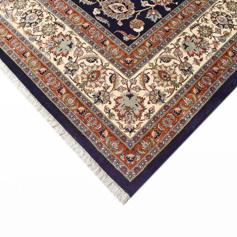 Tapis persan - Classique - 384 x 300 cm - bleu foncé