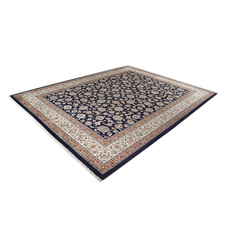 Tapis persan - Classique - 384 x 300 cm - bleu foncé