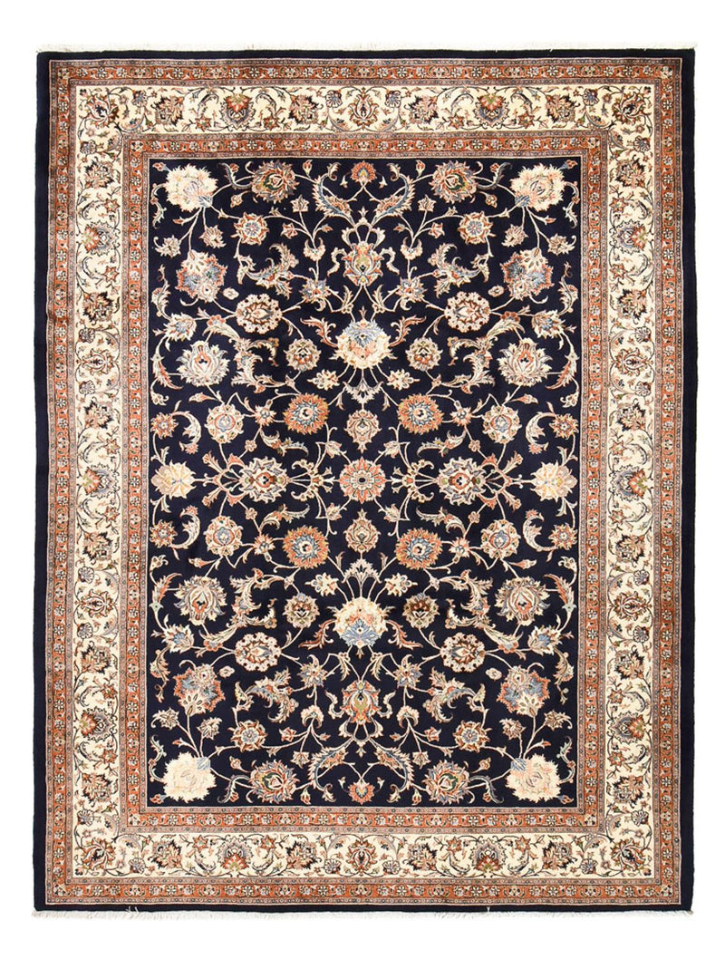 Tapis persan - Classique - Royal - 332 x 254 cm - bleu foncé