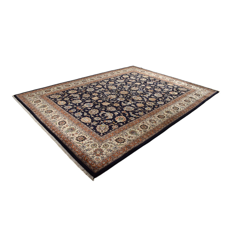 Tapis persan - Classique - Royal - 397 x 298 cm - bleu foncé