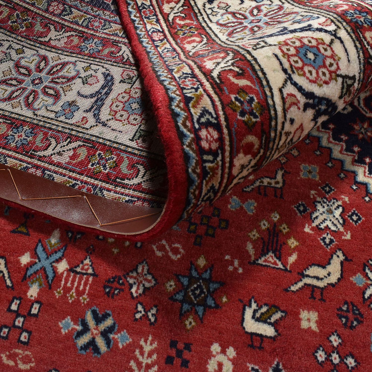 Tapis persan - Nomadic - 328 x 200 cm - rouge