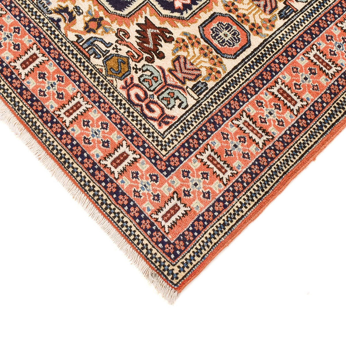 Tapis persan - Nomadic - 187 x 135 cm - multicolore