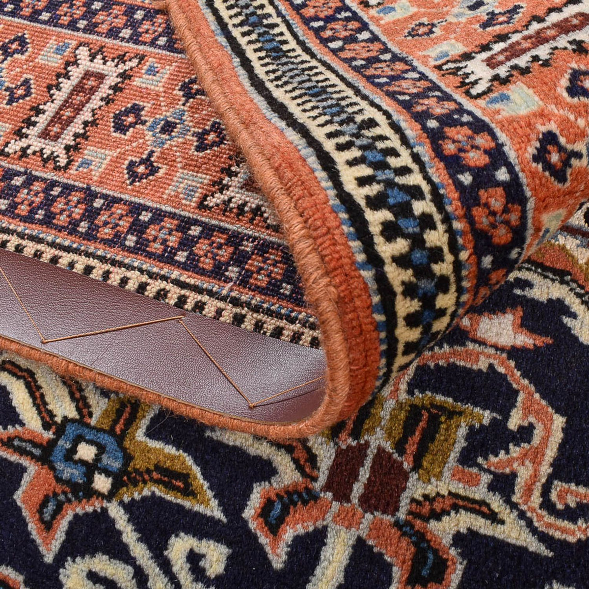 Tapis persan - Nomadic - 187 x 135 cm - multicolore