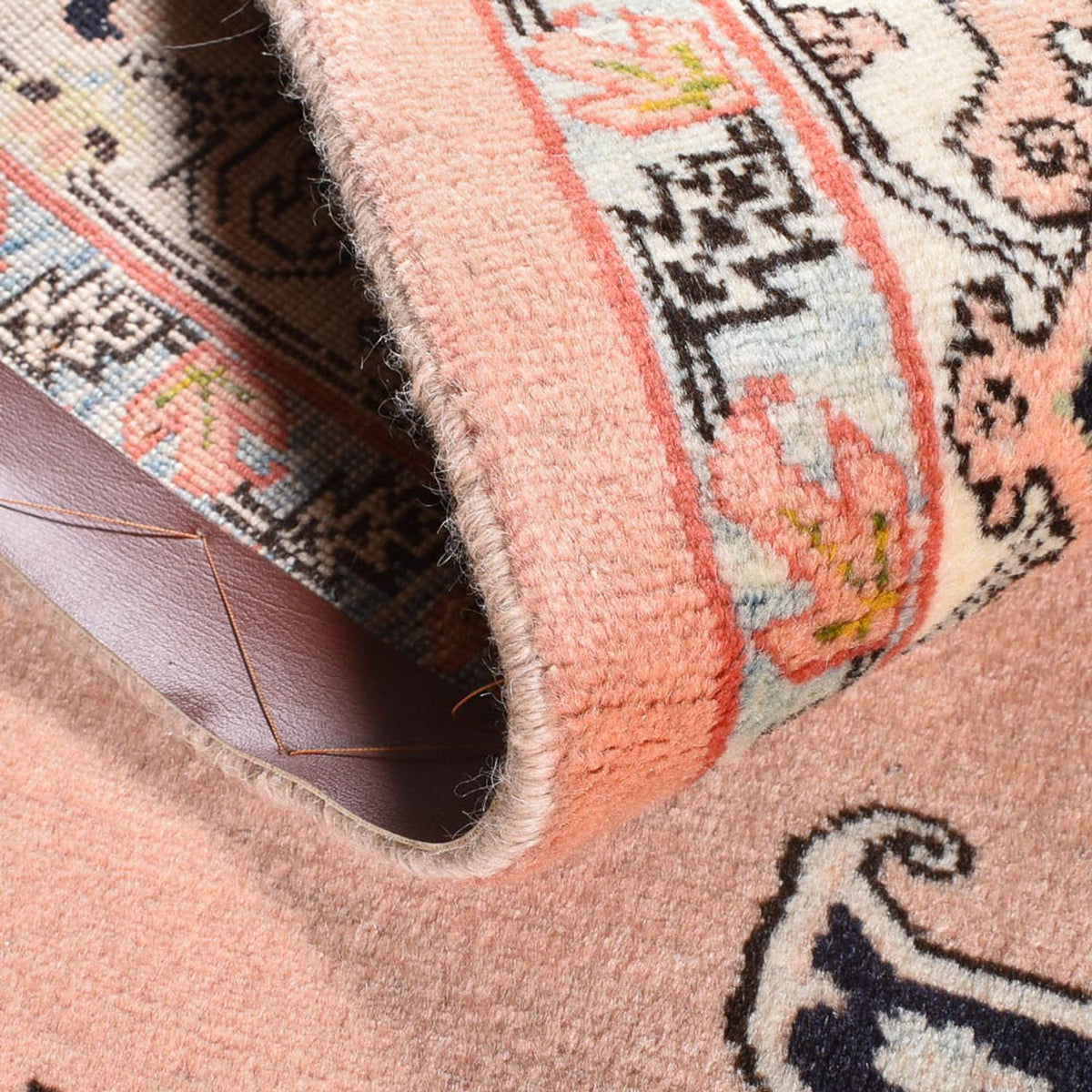 Tapis persan - Nomadic - 205 x 140 cm - rose