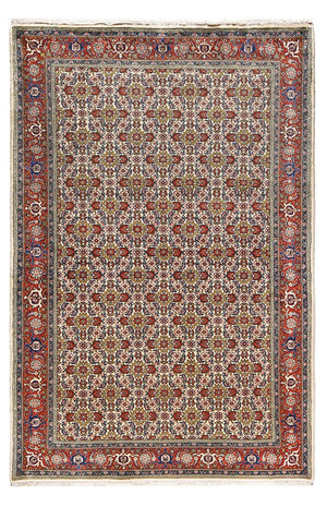 Tapis Gabbeh - Persan Kashkuli - 209 x 140 cm - rouille
