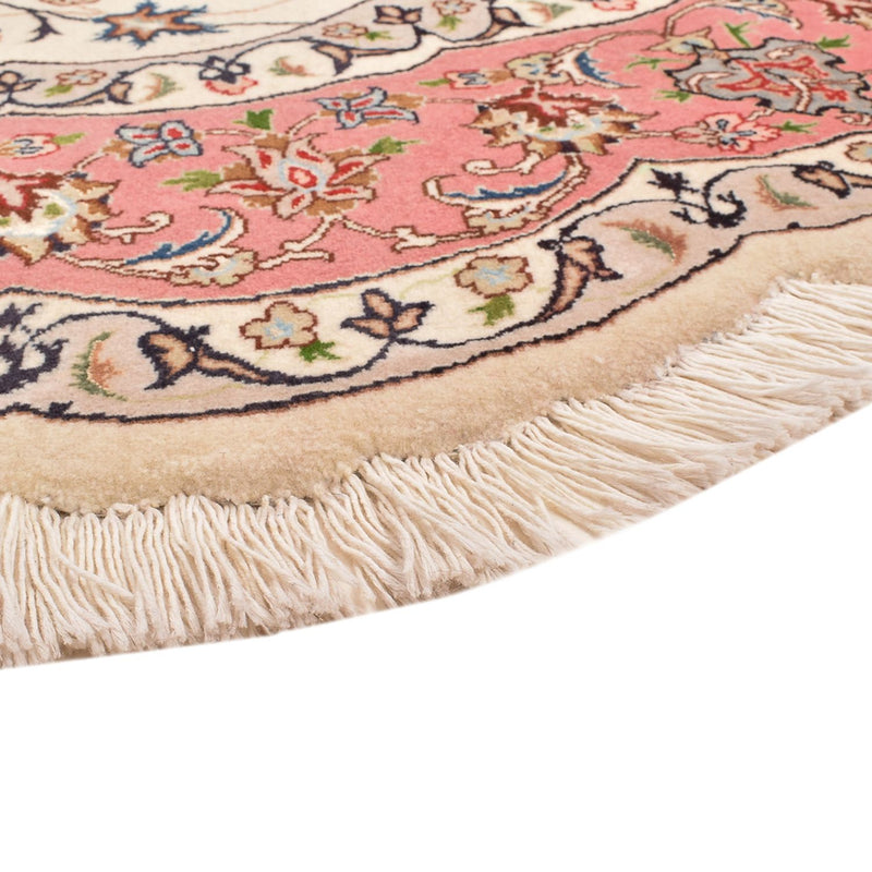 Tapis persan - Tabriz - Royal ronde  - 200 x 200 cm - crème