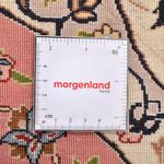 Tapis persan - Tabriz - Royal ronde  - 200 x 200 cm - crème