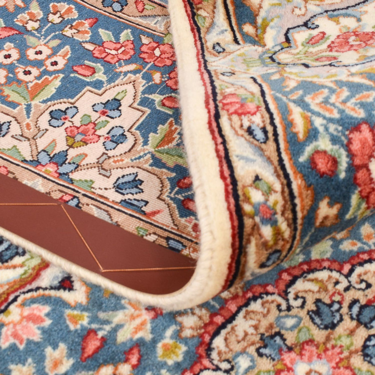 Tapis persan - Royal - 242 x 150 cm - beige foncé