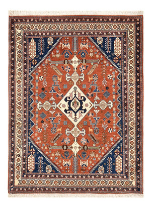 Tapis Gabbeh - Persan Kashkuli - 157 x 113 cm - multicolore