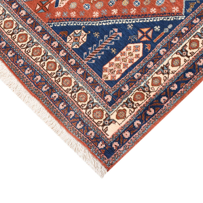 Tapis Gabbeh - Persan Kashkuli - 157 x 113 cm - multicolore