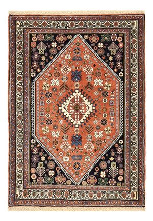Tapis Gabbeh - Persan Kashkuli - 158 x 110 cm - multicolore