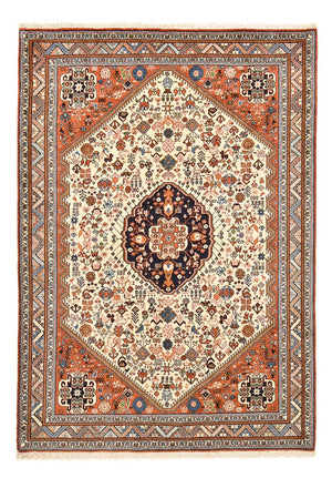Tapis Gabbeh - Persan Kashkuli - 209 x 150 cm - beige