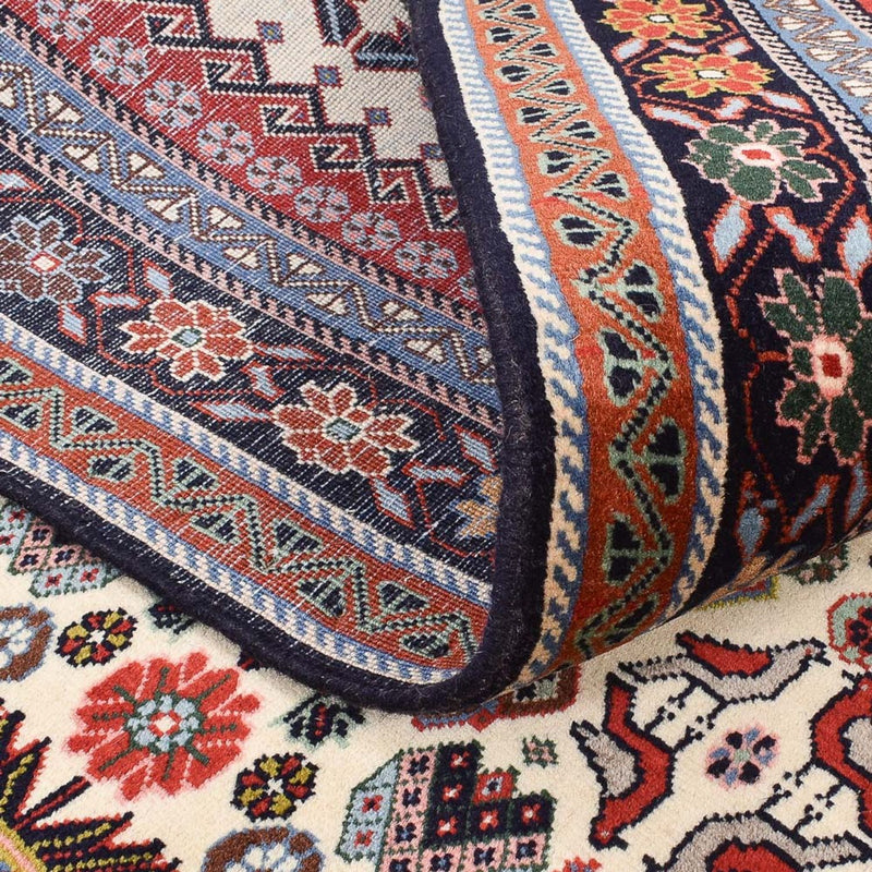 Tapis Gabbeh - Persan Kashkuli - 212 x 143 cm - multicolore