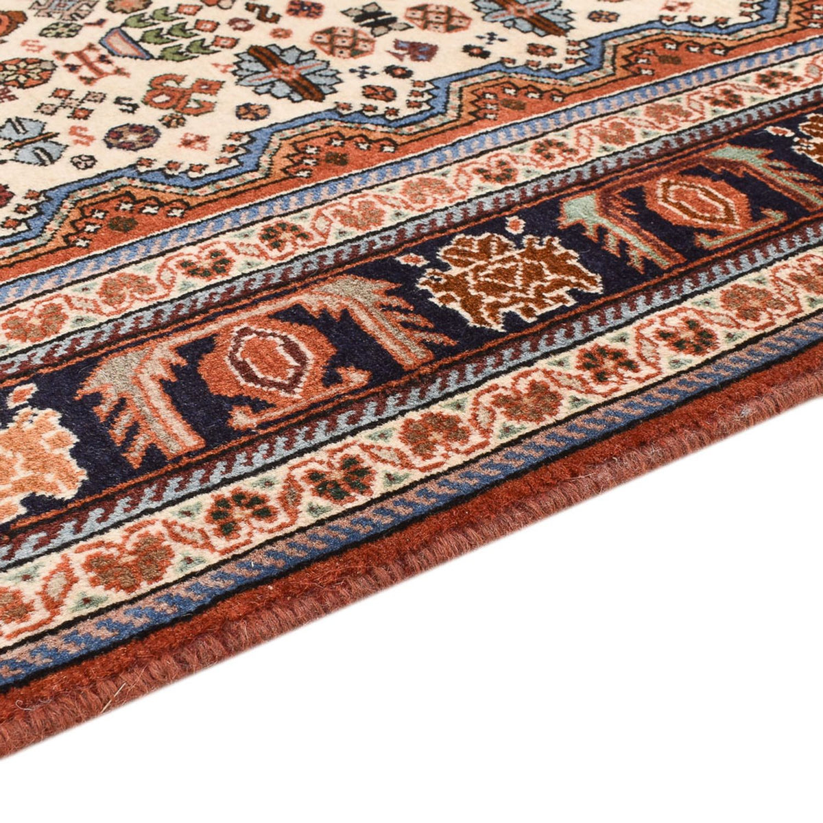 Tapis Gabbeh - Persan Kashkuli - 211 x 153 cm - multicolore