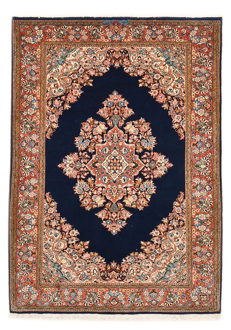 Tapis persan - Classique - 200 x 145 cm - bleu foncé