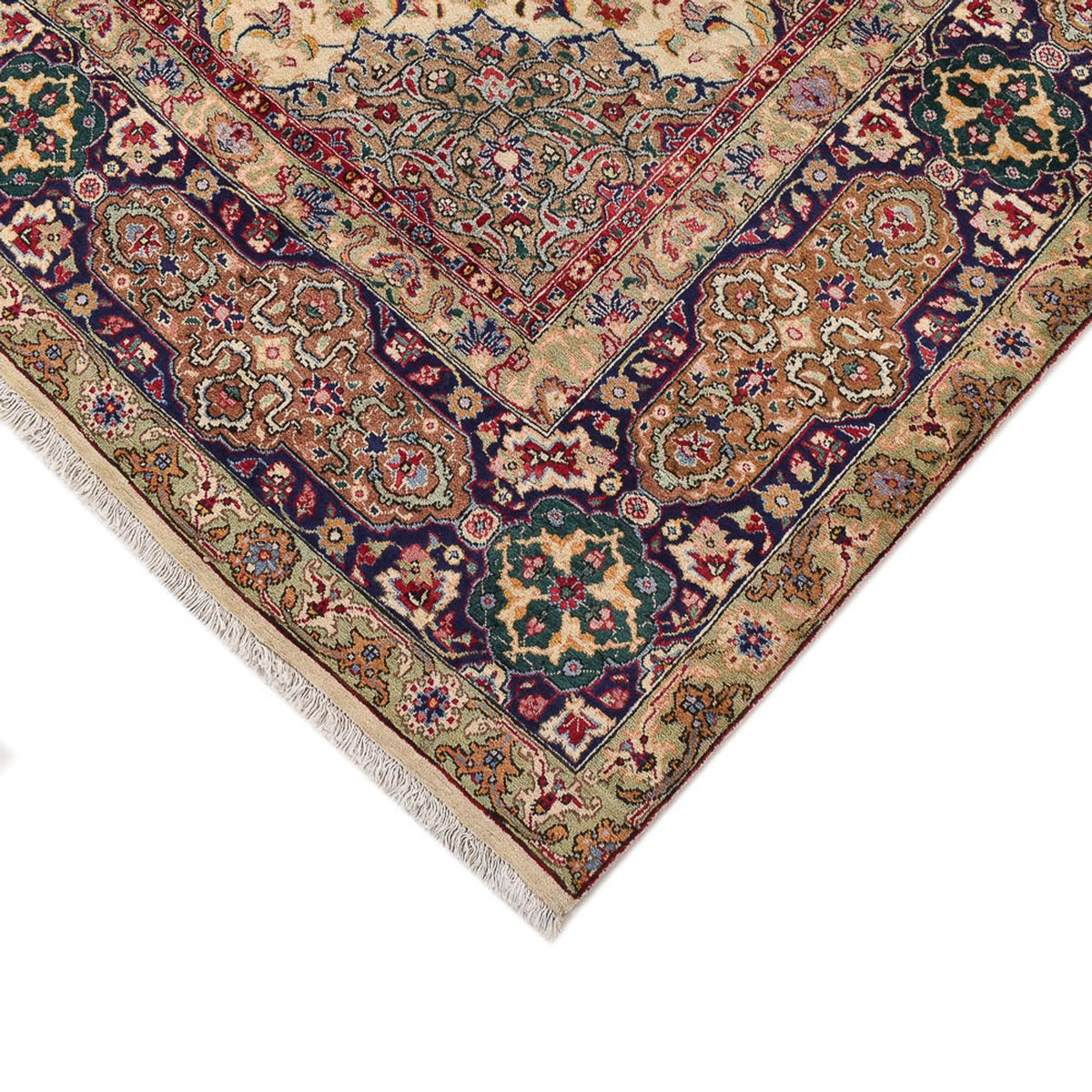 Tapis persan - Tabriz - Royal - 336 x 235 cm - beige