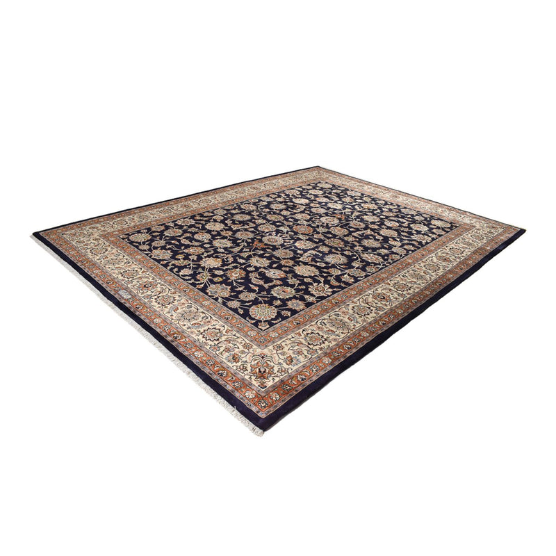 Tapis persan - Classique - Royal - 390 x 295 cm - bleu foncé