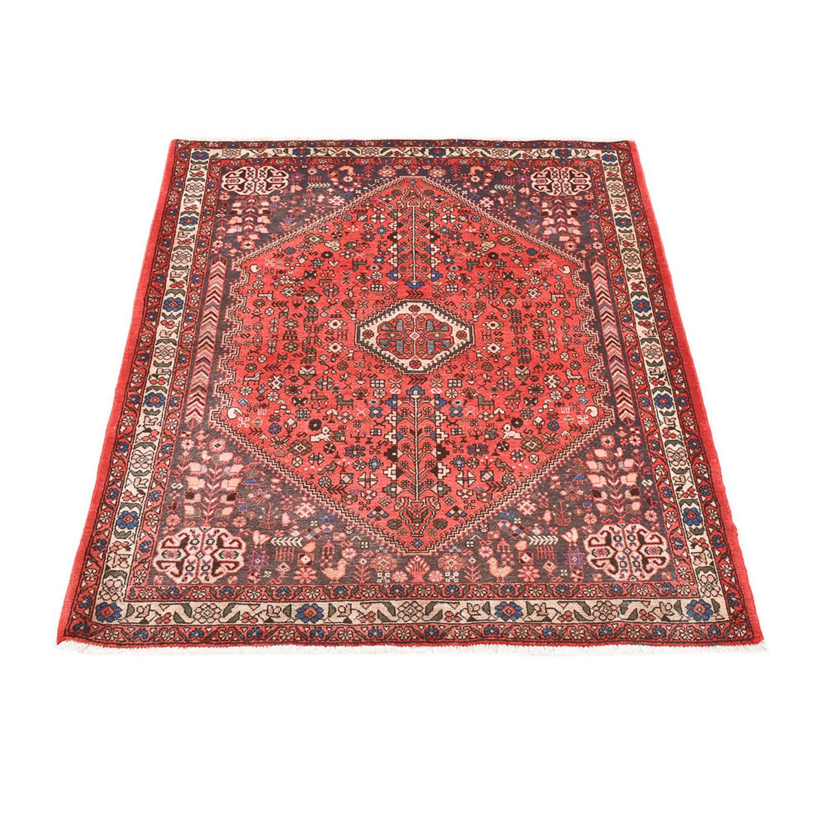 Tapis persan - Nomadic - 153 x 107 cm - rouge