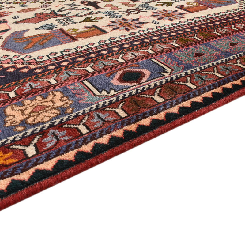 Tapis Gabbeh - Persan Kashkuli - 252 x 156 cm - multicolore