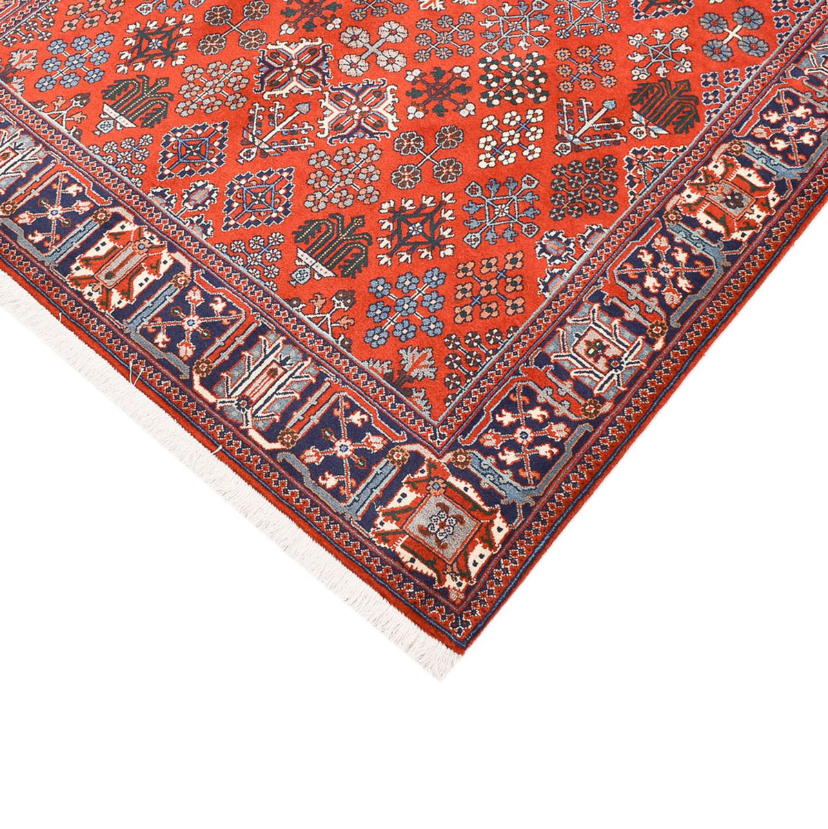 Tapis persan - Nomadic - 200 x 131 cm - rouge