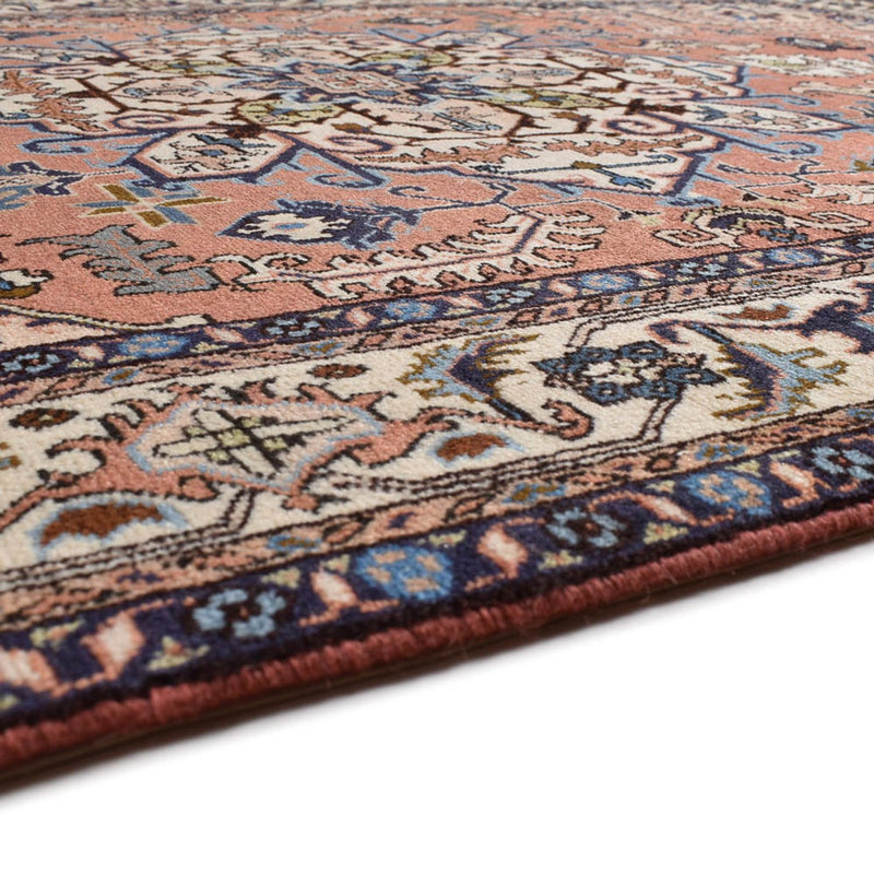 Tapis persan - Nomadic - 209 x 143 cm - rouge clair