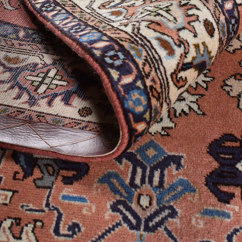 Tapis persan - Nomadic - 209 x 143 cm - rouge clair