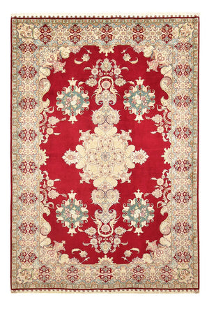 Tapis persan - Tabriz - Royal - 310 x 204 cm - rouge