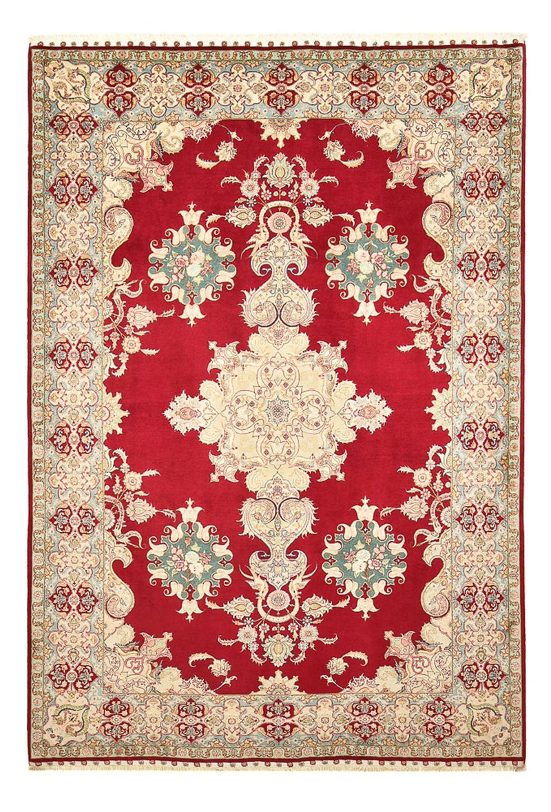 Tapis persan - Tabriz - Royal - 310 x 204 cm - rouge