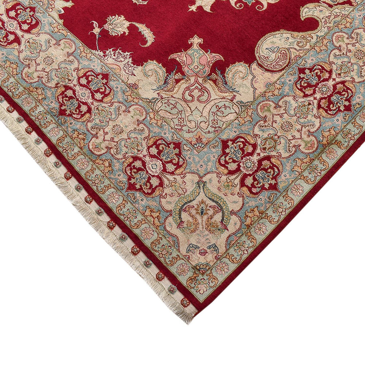 Tapis persan - Tabriz - Royal - 310 x 204 cm - rouge