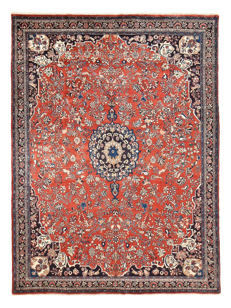 Tapis persan - Bidjar - 374 x 280 cm - rouge