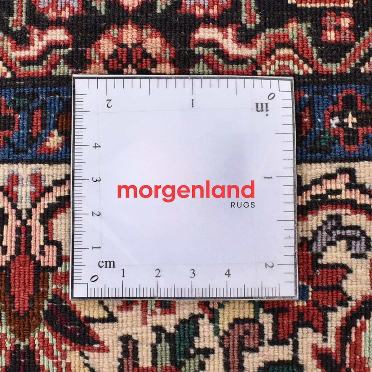 Tapis persan - Bidjar - 172 x 110 cm - rouge clair