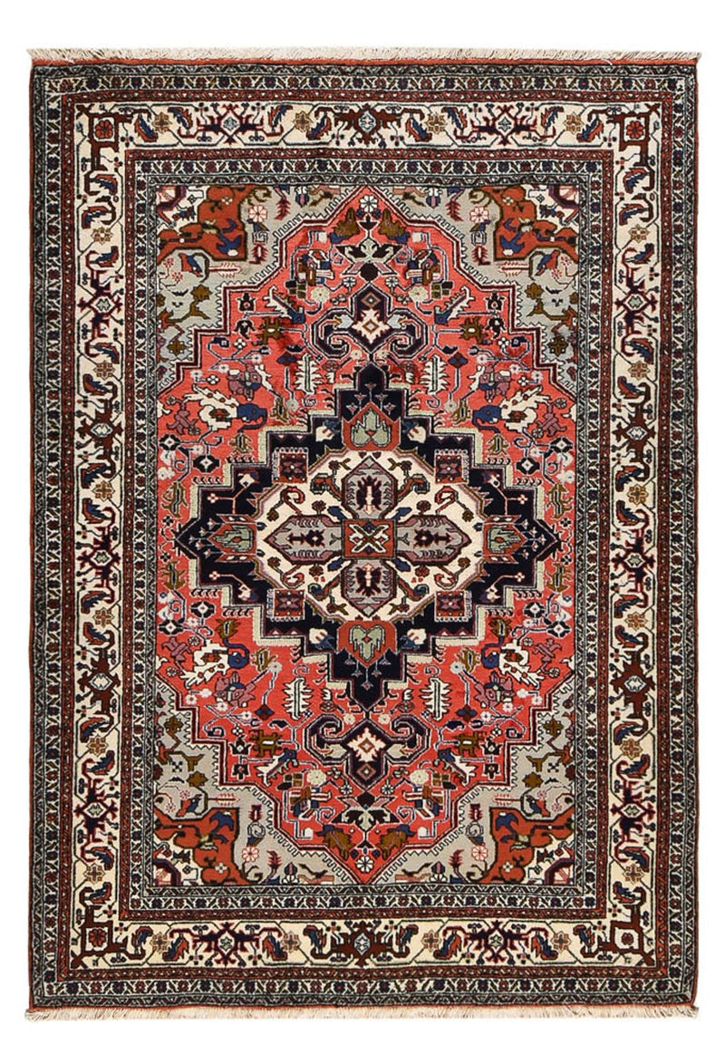 Tapis persan - Nomadic - 198 x 138 cm - multicolore