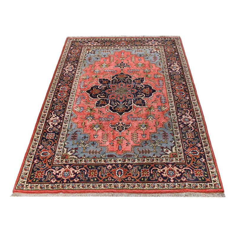 Tapis persan - Nomadic - 198 x 138 cm - rouge clair