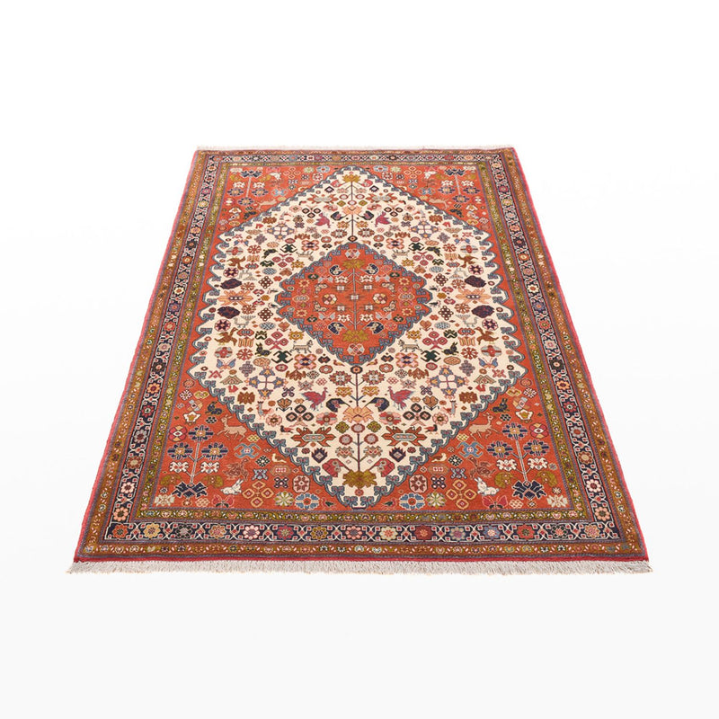 Tapis Gabbeh - Persan Kashkuli - 194 x 130 cm - multicolore