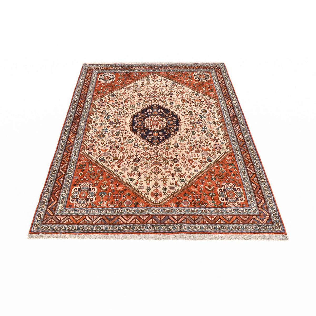 Tapis Gabbeh - Persan Kashkuli - 218 x 156 cm - multicolore